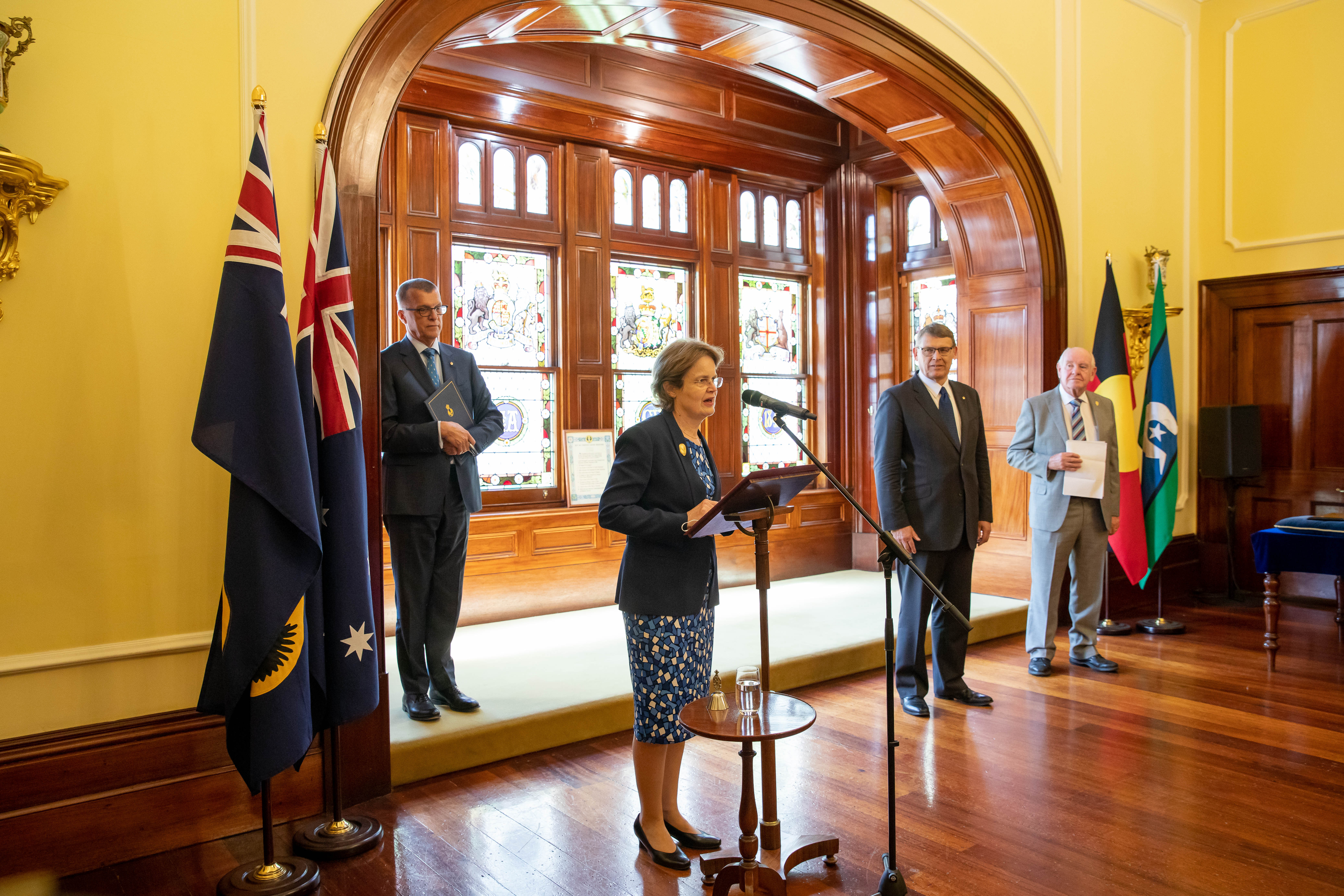 NRF supporters acknowledged for service at Government House event image