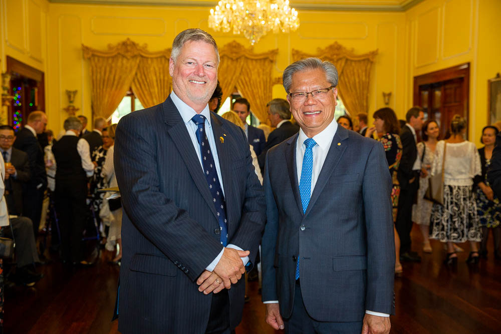 NRF supporters thanked at Government House image