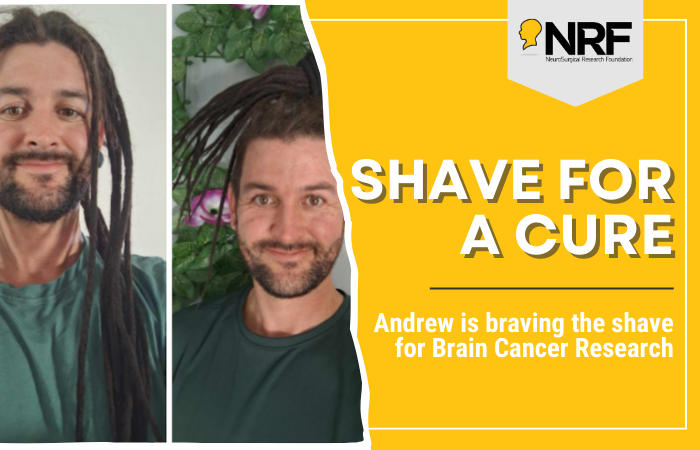 Andrew Braves the Shave for Grey May—and for His Mum image