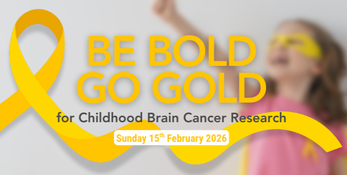 Be Bold and Go Gold for Childhood Brain Cancer this Feb image