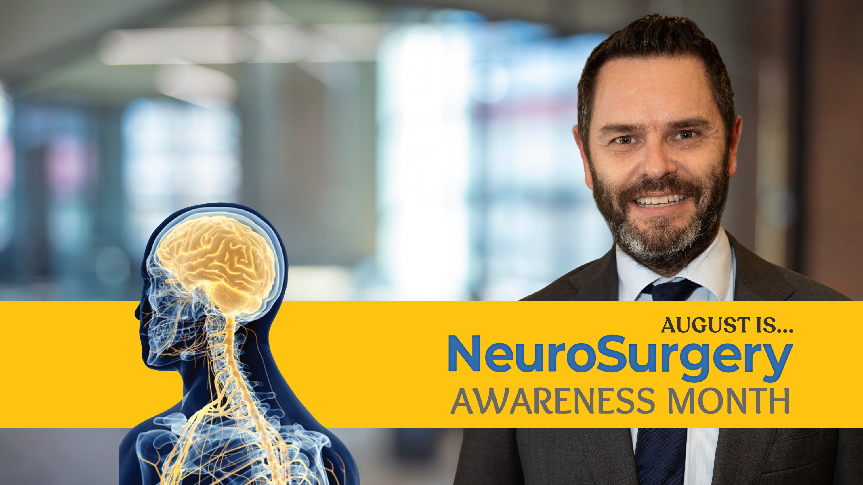 Dr Simon Sandler on Neurosurgery Awareness Month 2025 image