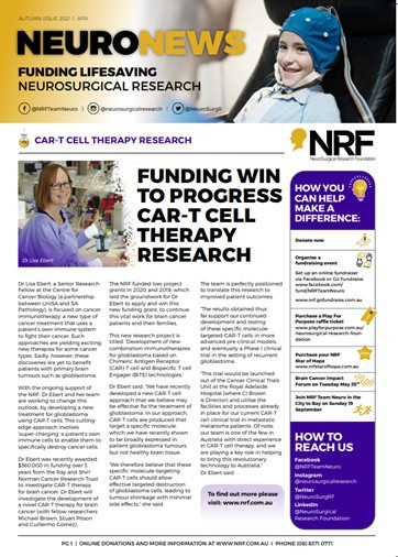 NEURO NEWS Autumn edition 2021 image