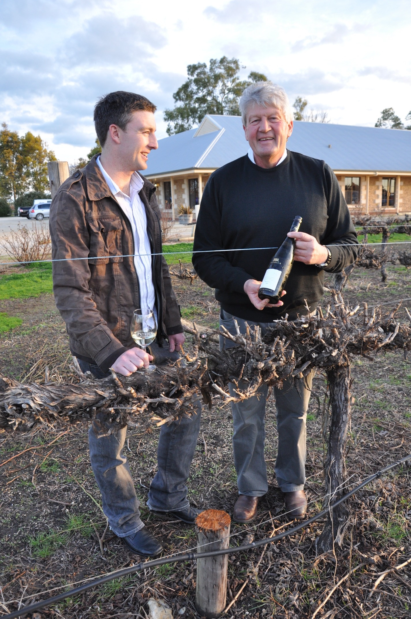 Luke and Patrick Tocaciu in their Coonawarra vineyard holding a winning riesling1111027 4 (1).JPG (1.09 MB)