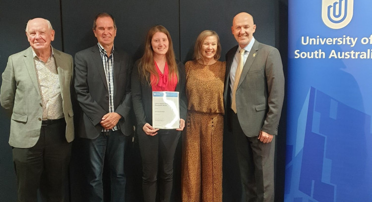 PhD Candidate Kaitlin Scheer wins 2020 Chris Adams UniSA Research Grant 