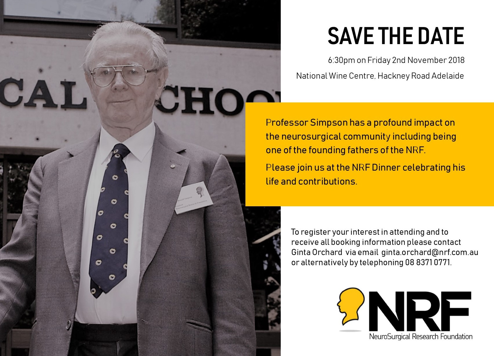Vale Professor Donald Simpson AO image