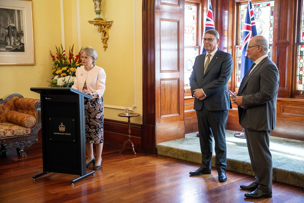 Supporters thanked at NRF Government House Reception image