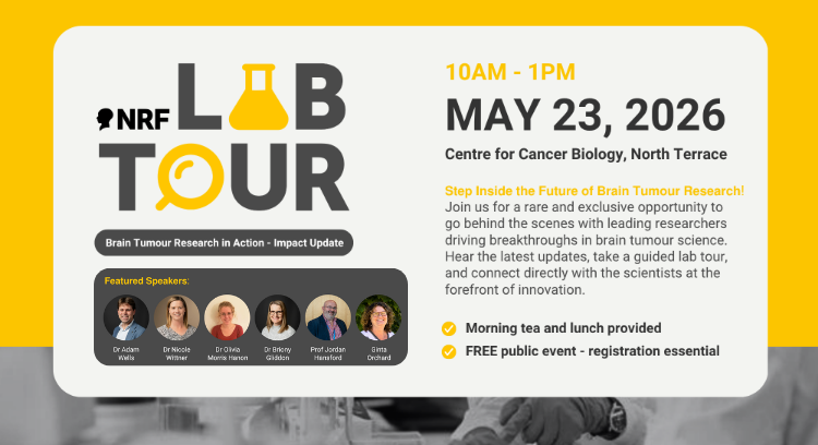 Brain Tumour Research in Action: Update & Lab Tour image