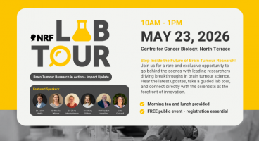 Brain Tumour Research in Action: Update & Lab Tour