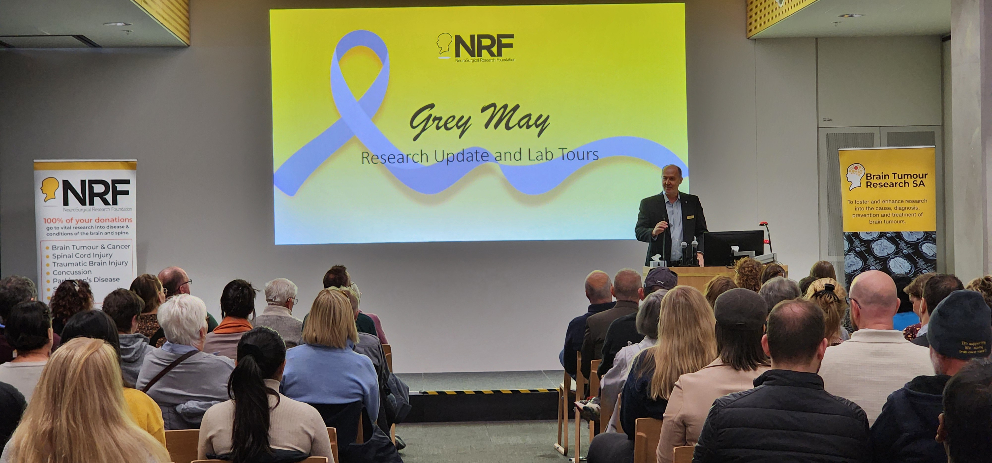 Grey May 2025 Brain Tumour Research Update image