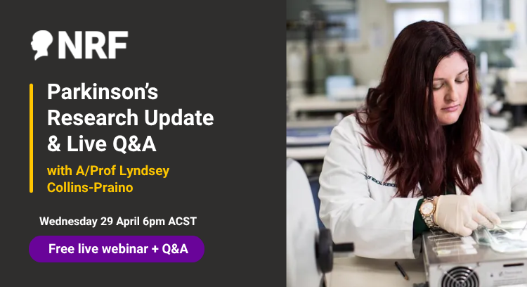 Parkinson’s Research Update & Live Q&A with Prof Lyndsey Collins-Praino image