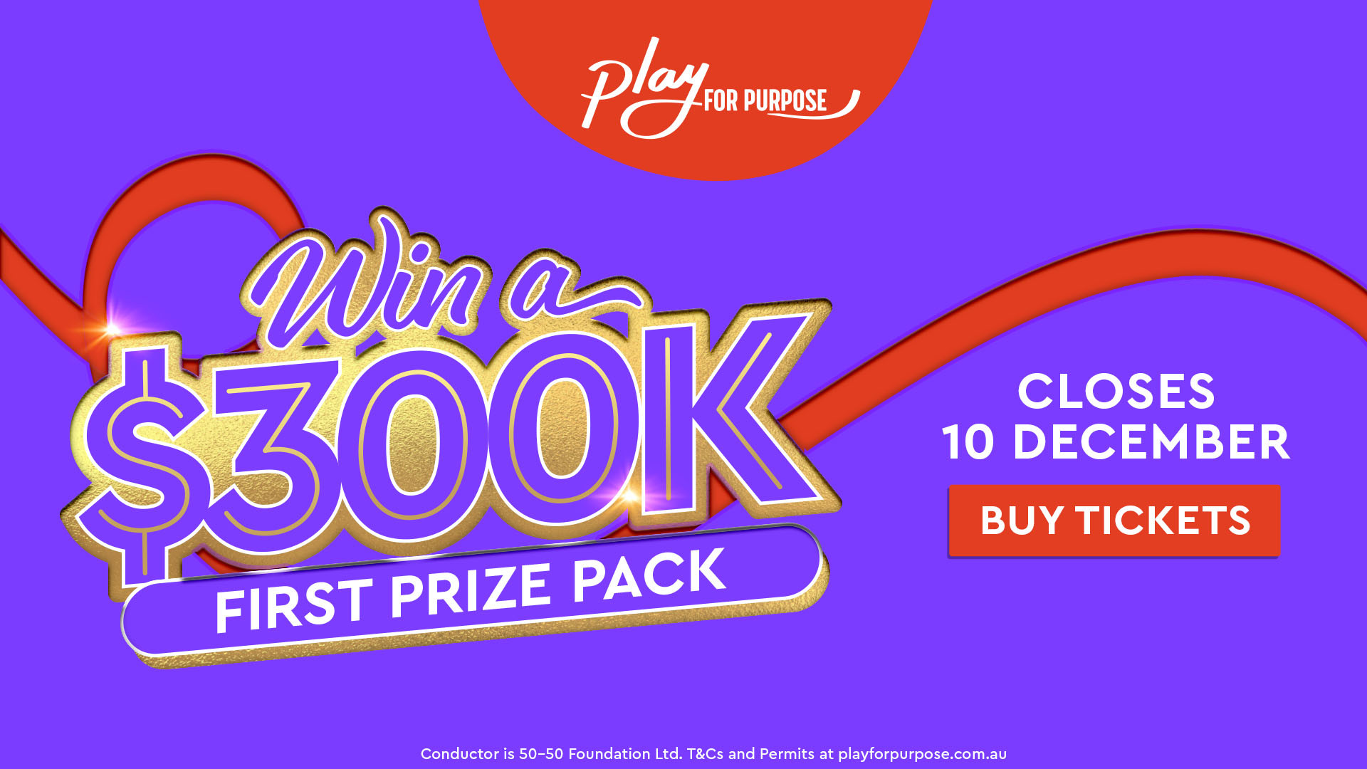 Play for Purpose Charity Raffle image