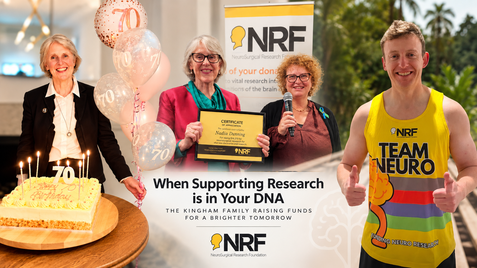 When Supporting Research is in Your DNA image