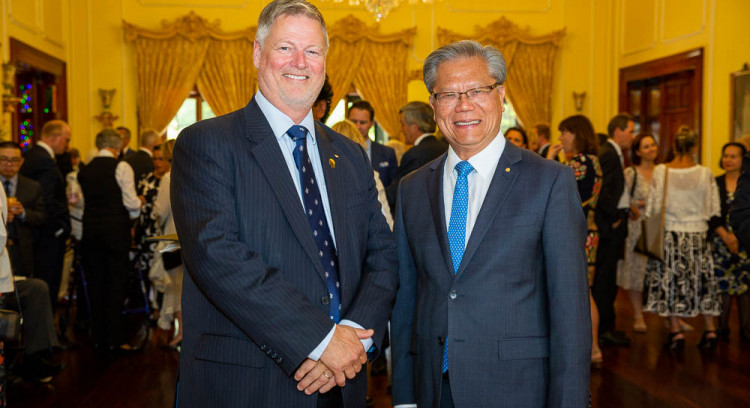 NRF supporters thanked at Government House