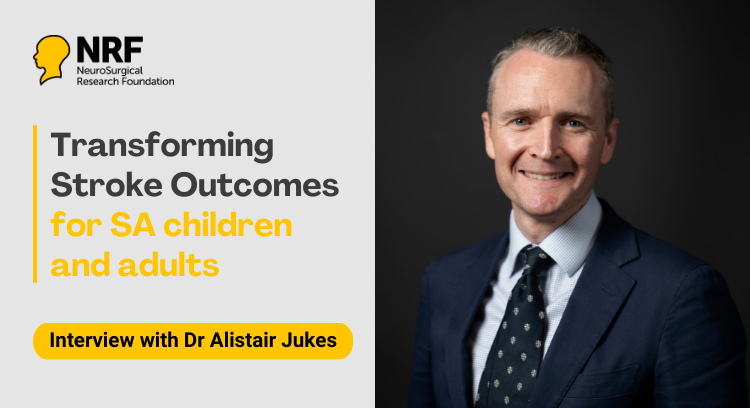 Neurosurgeon Dr Alistair Jukes discusses Childhood Stroke image